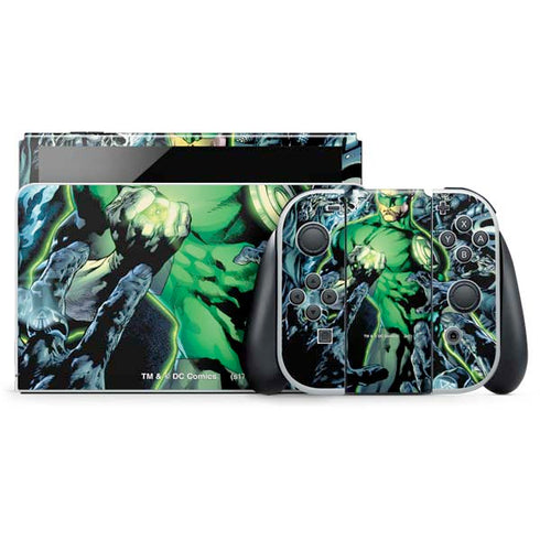 DC Comics Green Lantern Blackest Night, Vol 1 Cover by Ivan Reis Nintendo Switch OLED (2021) Skin